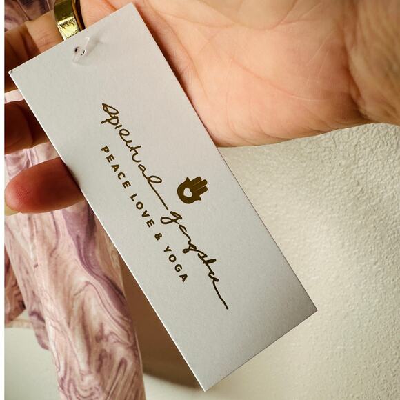 NWT Spiritual Gangster Pink Marble High Neck Active Muscle Tank S - Picture 8 of 12